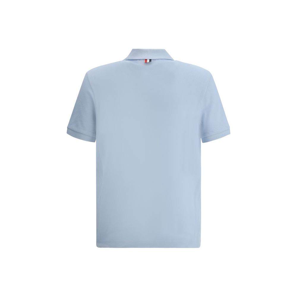 Thom Browne poloshirt med ikoniske bånd