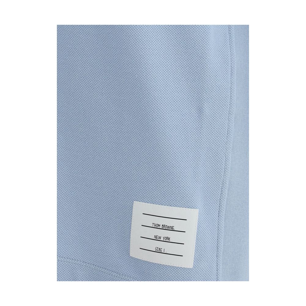 Thom Browne poloshirt med ikoniske bånd