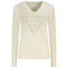 Guess Jeans Hvid Viskose Sweater