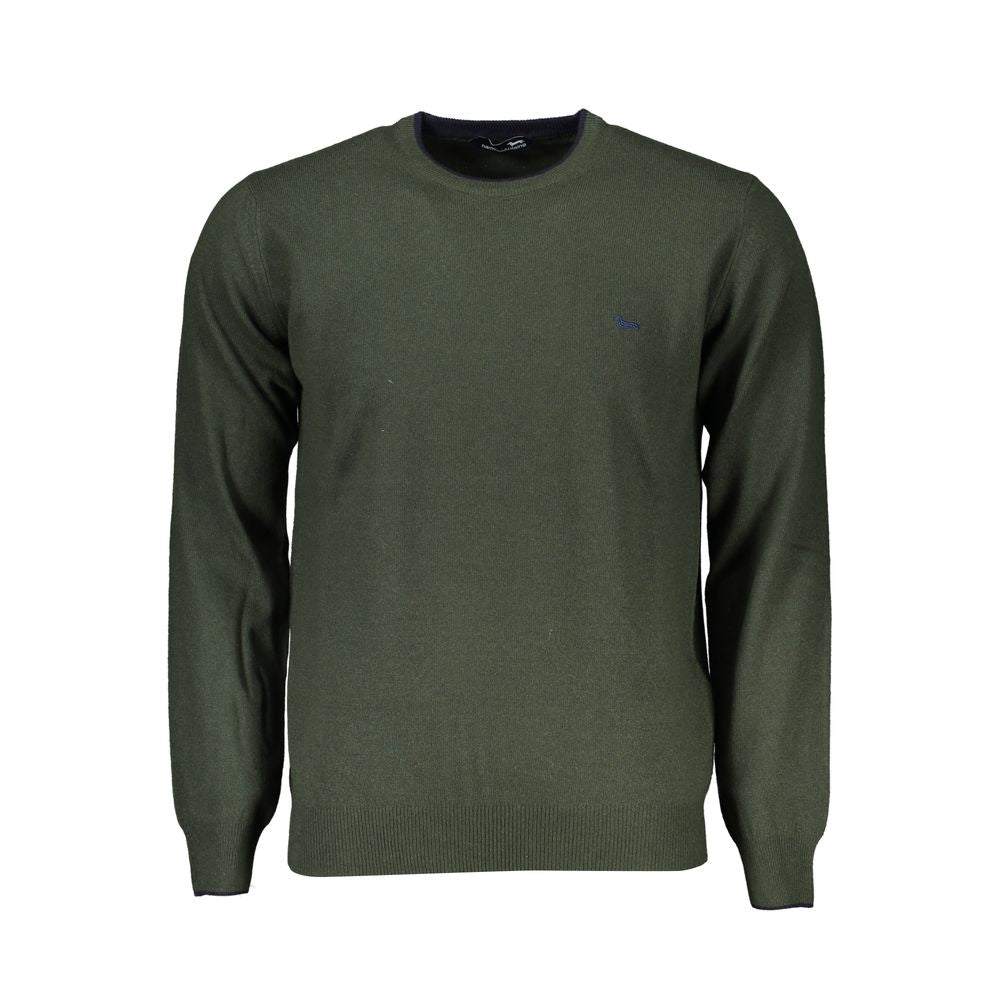 Harmont & Blaine Chic Grøn Rund Hals Designer Sweater