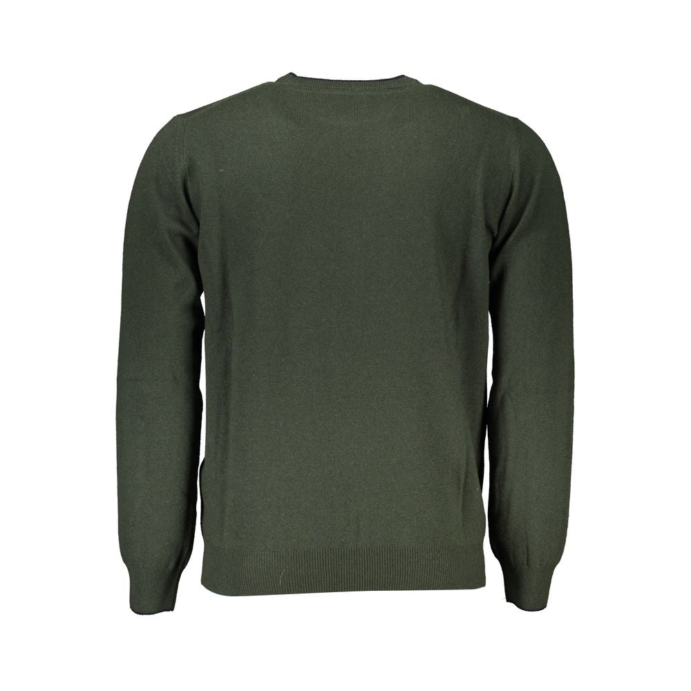 Harmont & Blaine Chic Grøn Rund Hals Designer Sweater