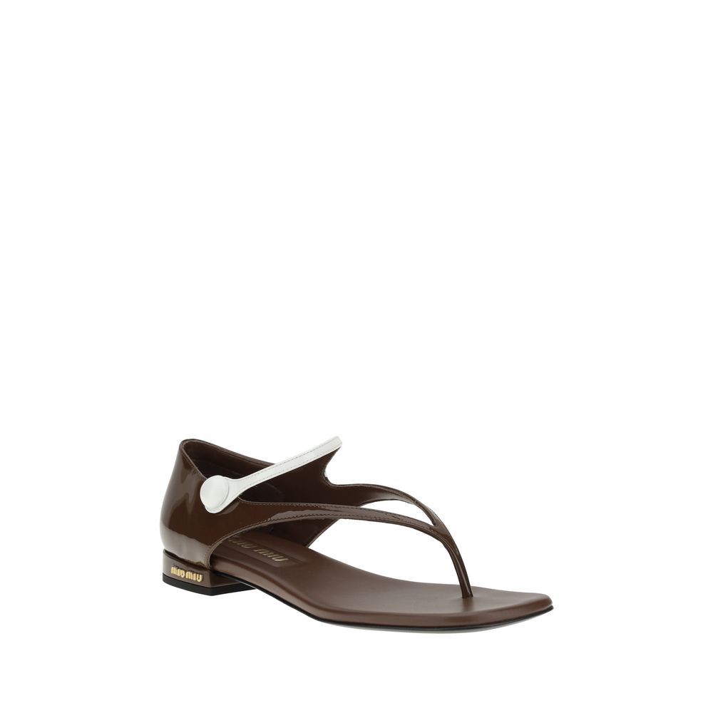 Miu Miu Thong Sandaler