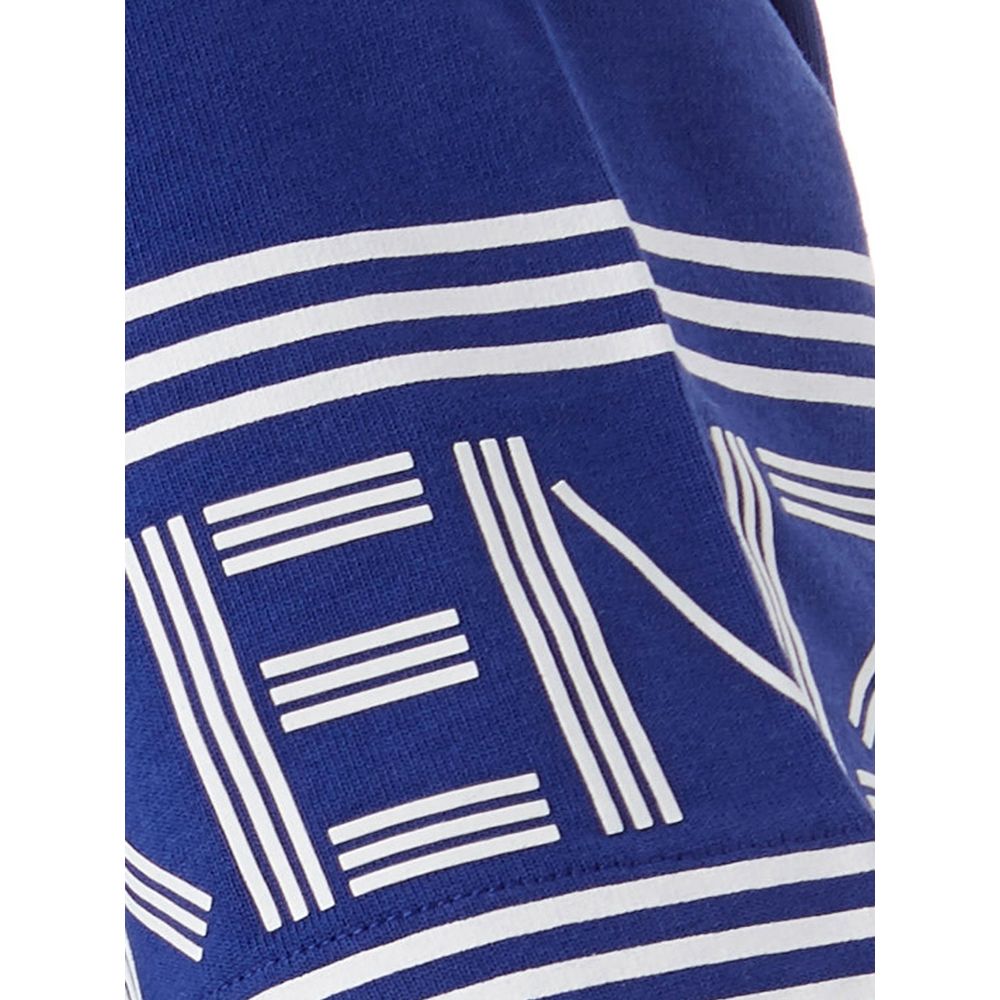 Kenzo Chic Blå Bomulds T-shirt for Stilfuld Komfort