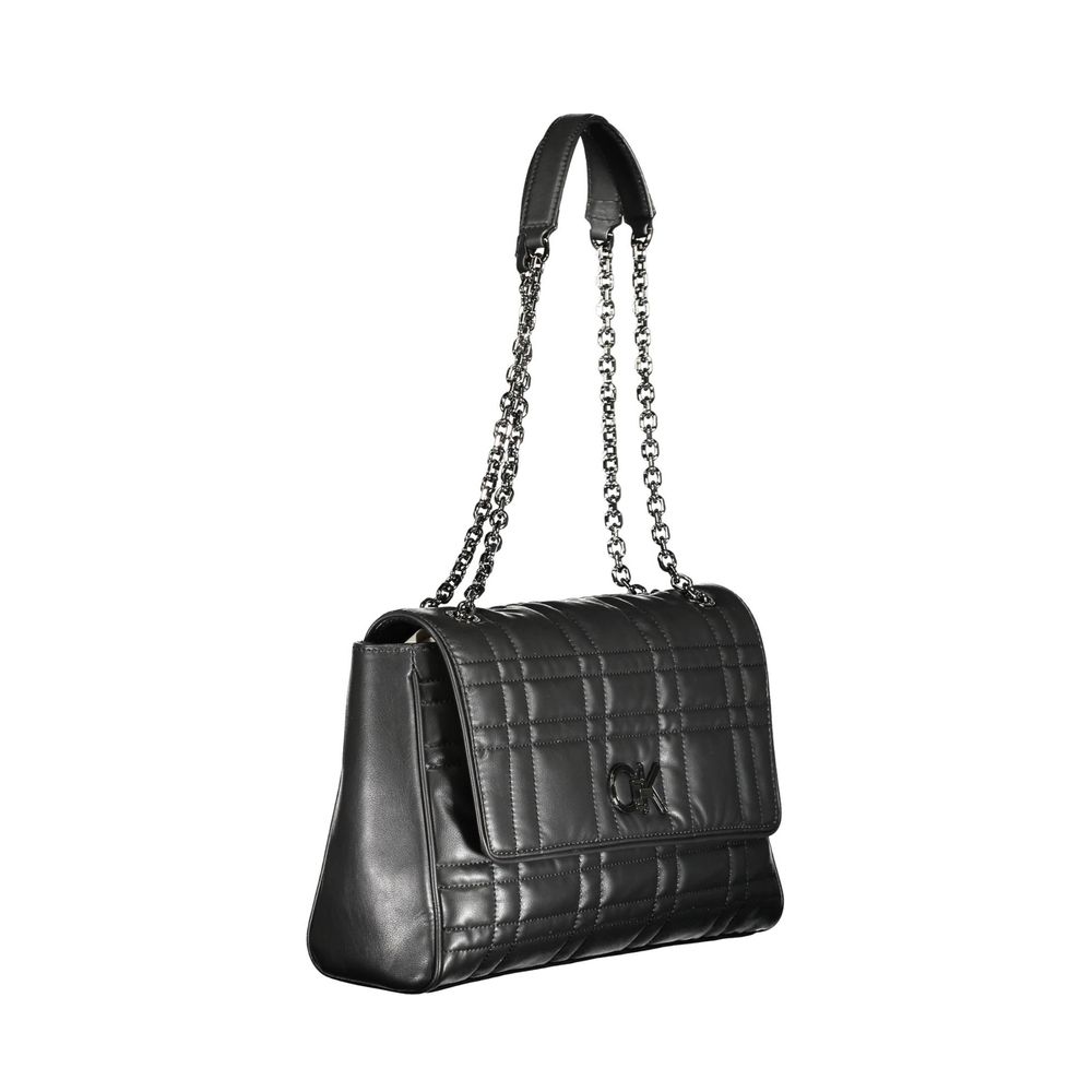 Calvin Klein sort polyester dametaske