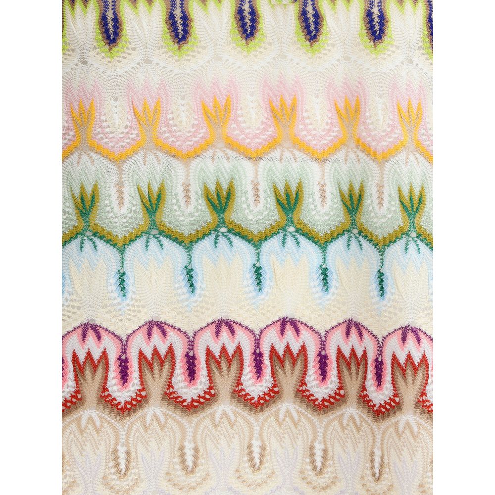 Missoni ZigZag-mønstret strikbluse