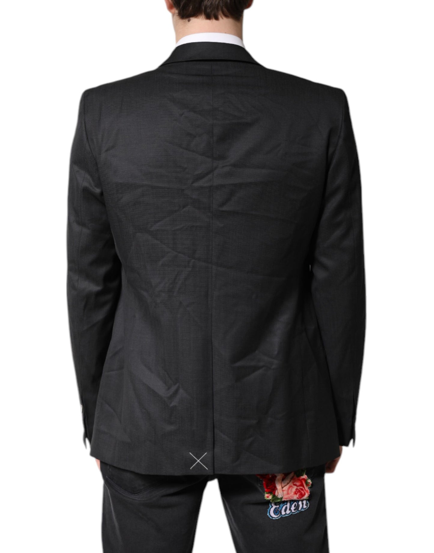 Dolce & Gabbana Sort Enkeltradet Herrefrakke MARTINI Blazer