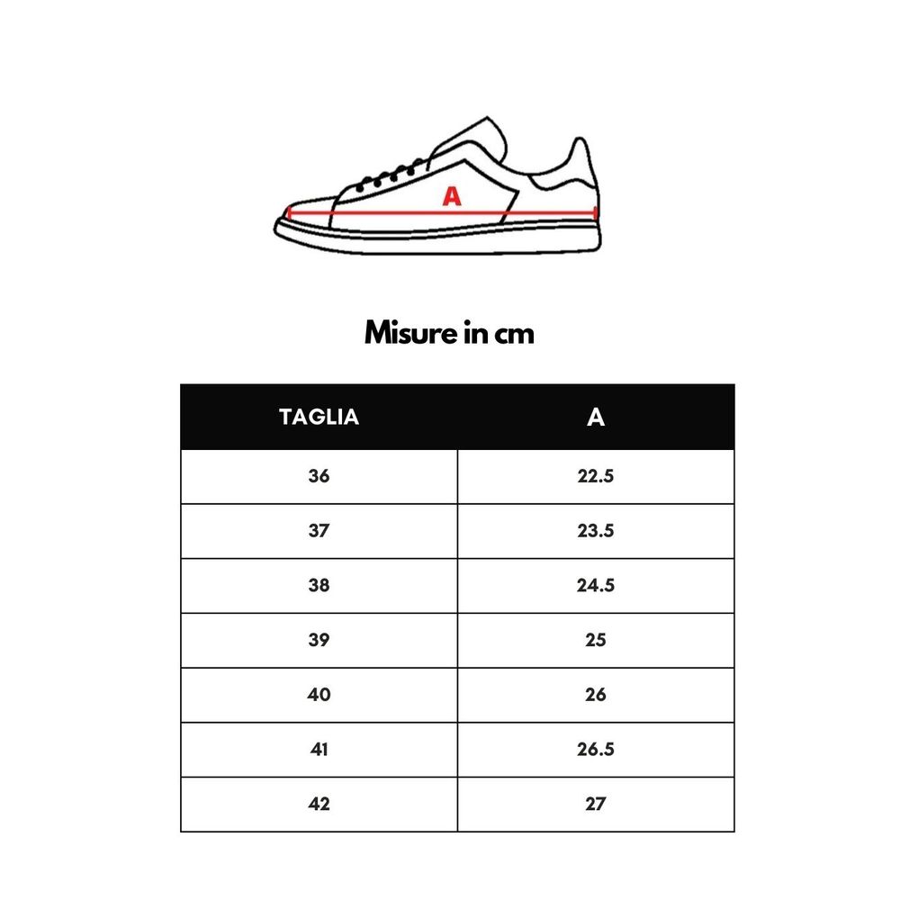 P448 Hvid Lædersneaker