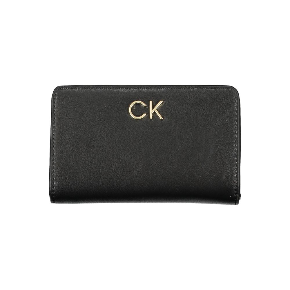 Calvin Klein sort polyester håndtaske