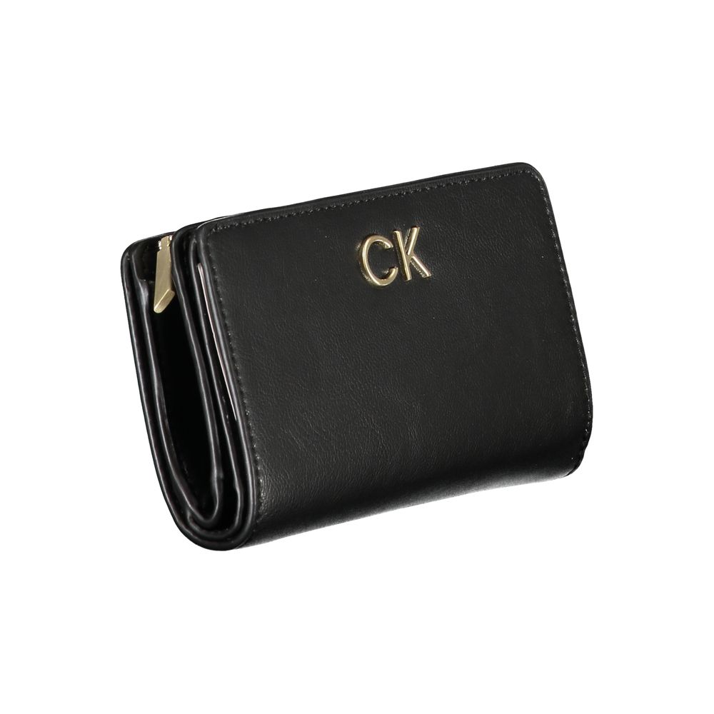 Calvin Klein sort polyester håndtaske