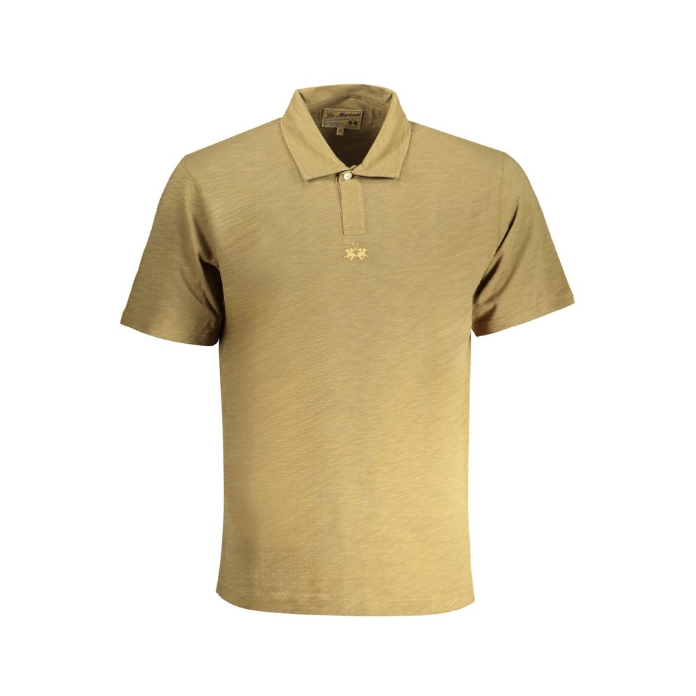 La Martina Grøn bomulds poloshirt