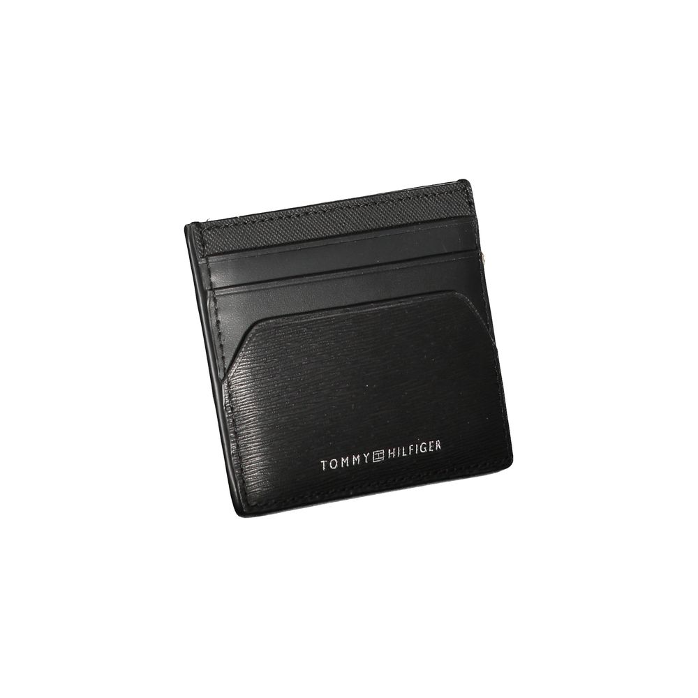 Tommy Hilfiger sort læderpung