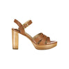 Ralph Lauren Brun Lædersandal