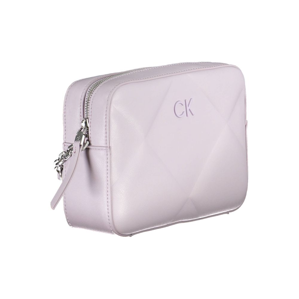 Calvin Klein Lilla Polyester Håndtaske