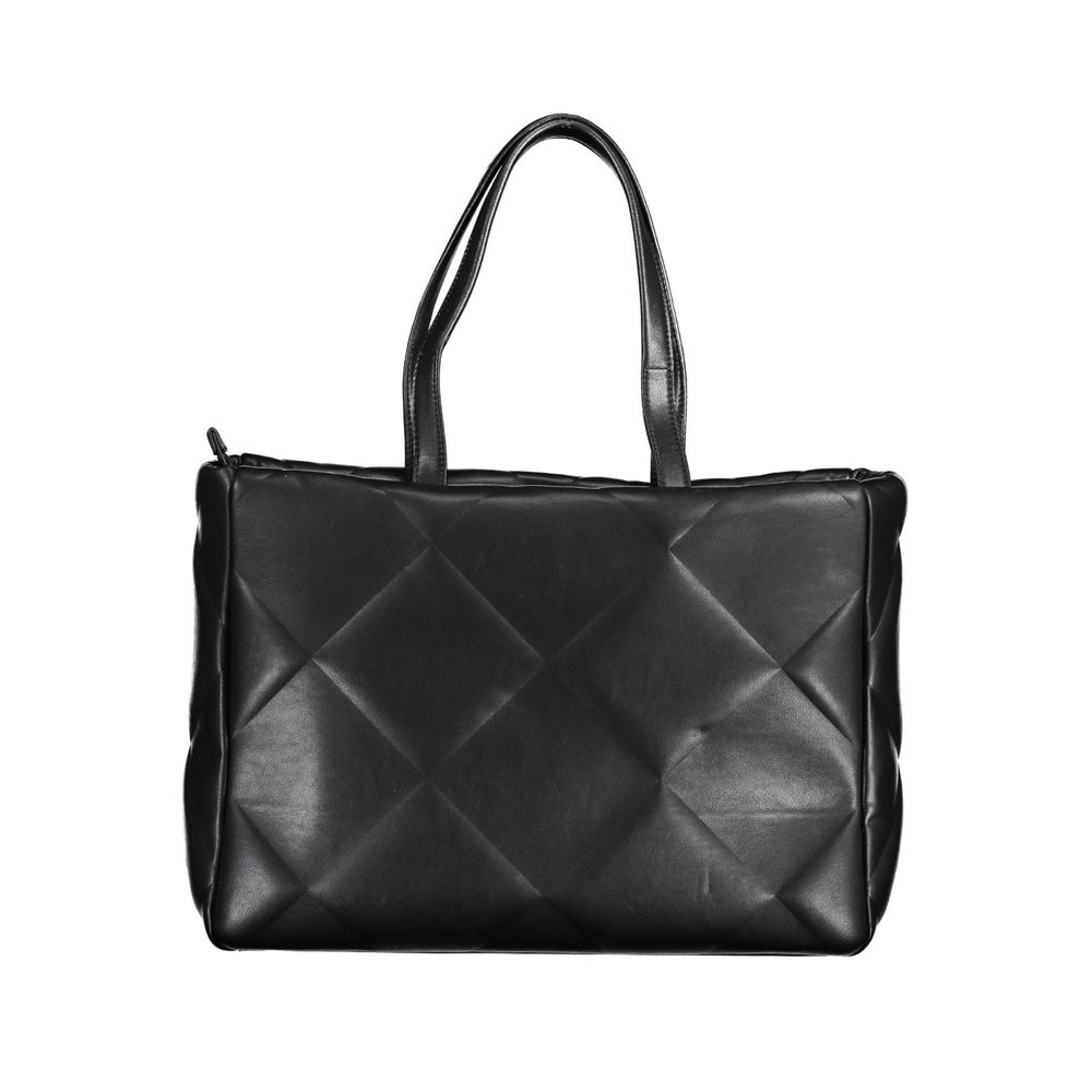 Calvin Klein sort polyester håndtaske