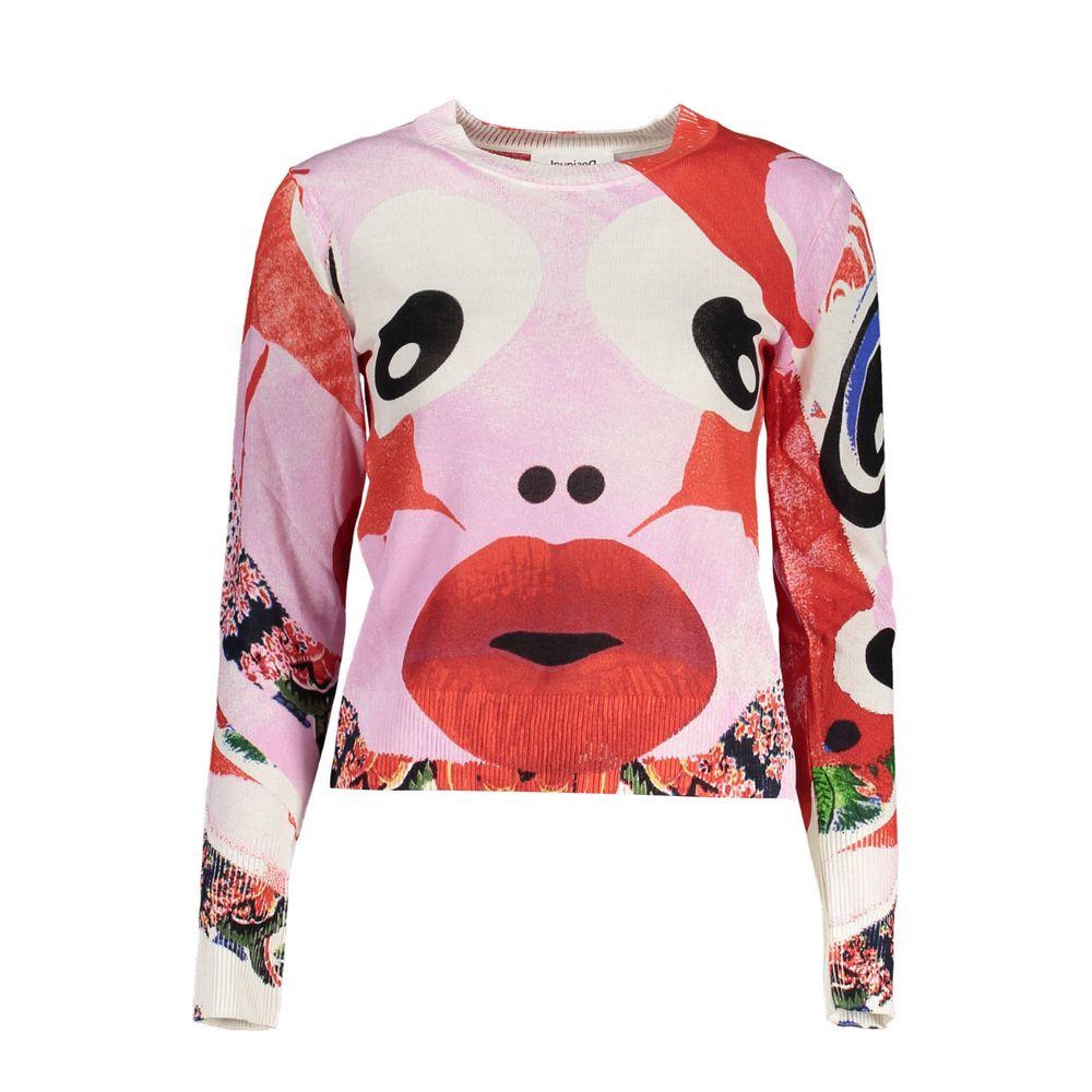 Desigual Pink Viscose Dametrøje