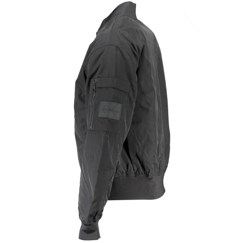 Calvin Klein Sleek Langærmet Jakke Med Lynlås
