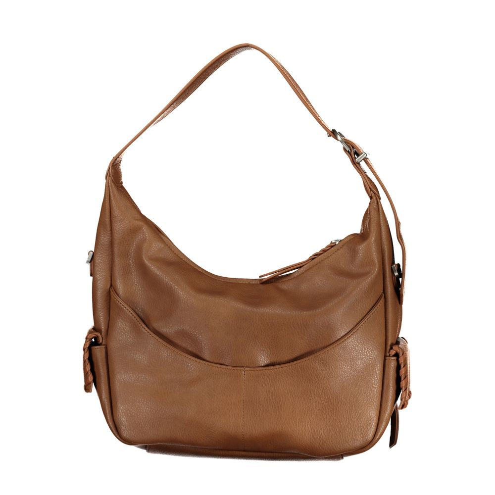Desigual Brun Polyethylen Håndtaske