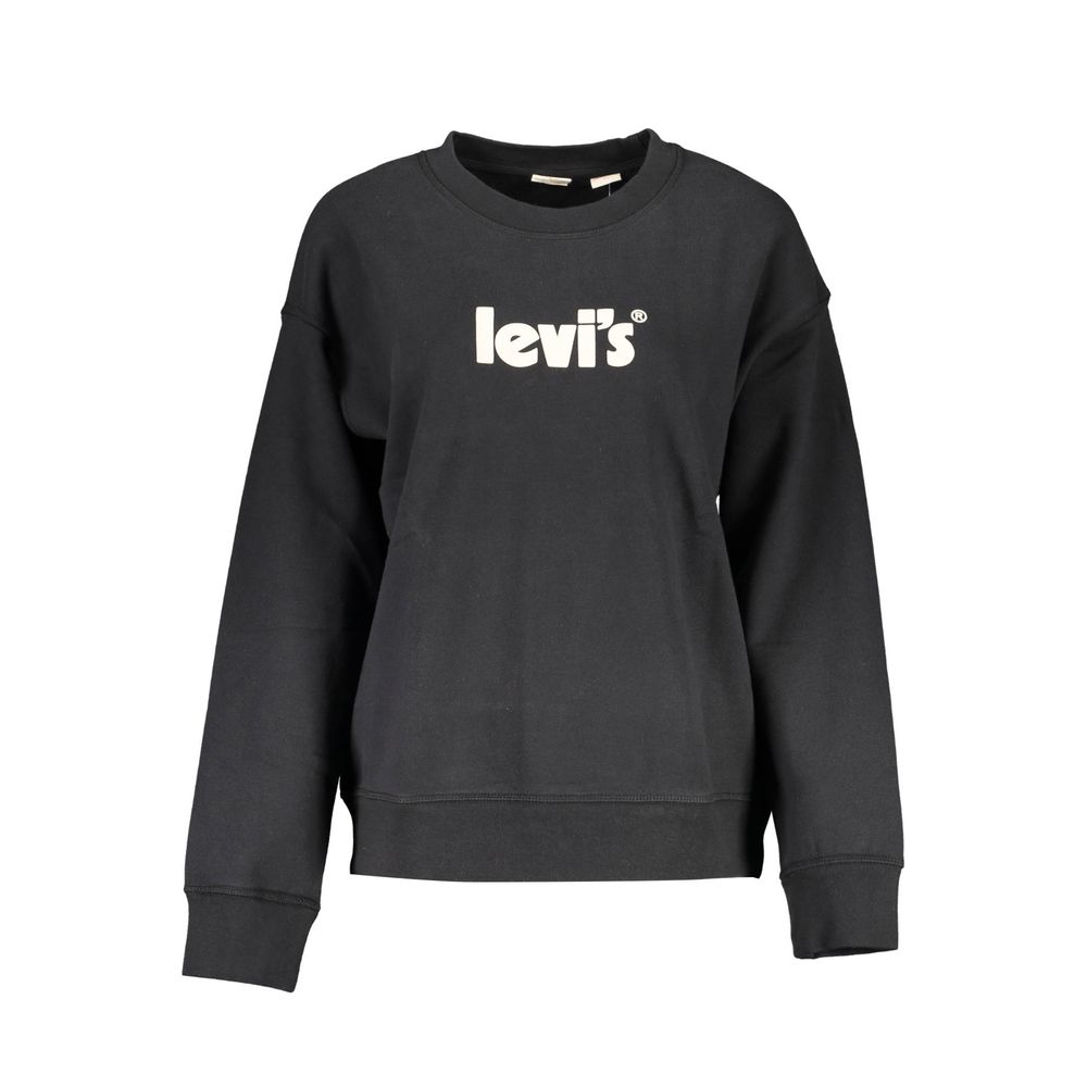 Levi's sort bomulds-trøje til kvinder