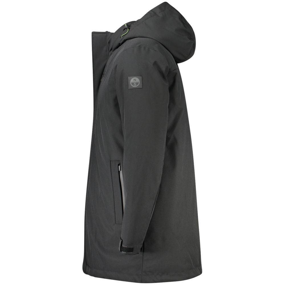 North Sails Sort Polyester Herrejakke