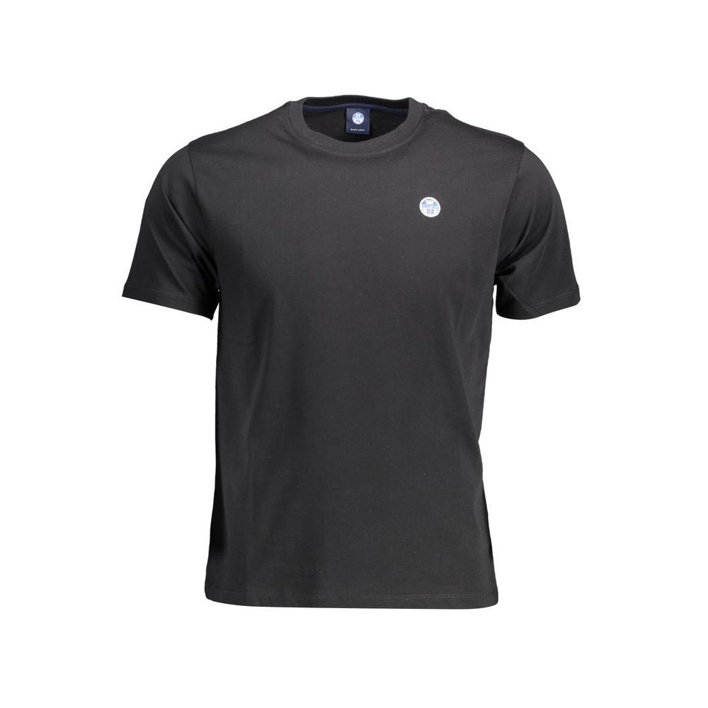 North Sails sort bomulds-T-shirt til mænd