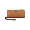 Guess Jeans Elegant Brun Lynlåspung med Flere Rum
