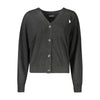 Guess Jeans Sort Polyester Dame Cardigan