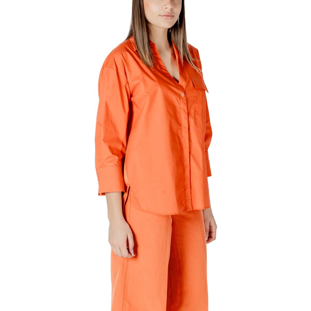 Liu Jo Orange Bomuldsskjorte