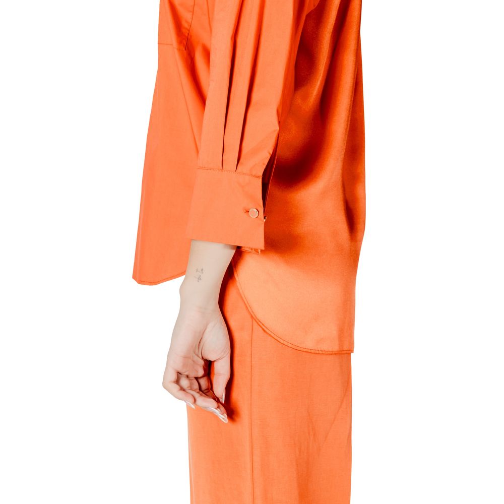 Liu Jo Orange Bomuldsskjorte
