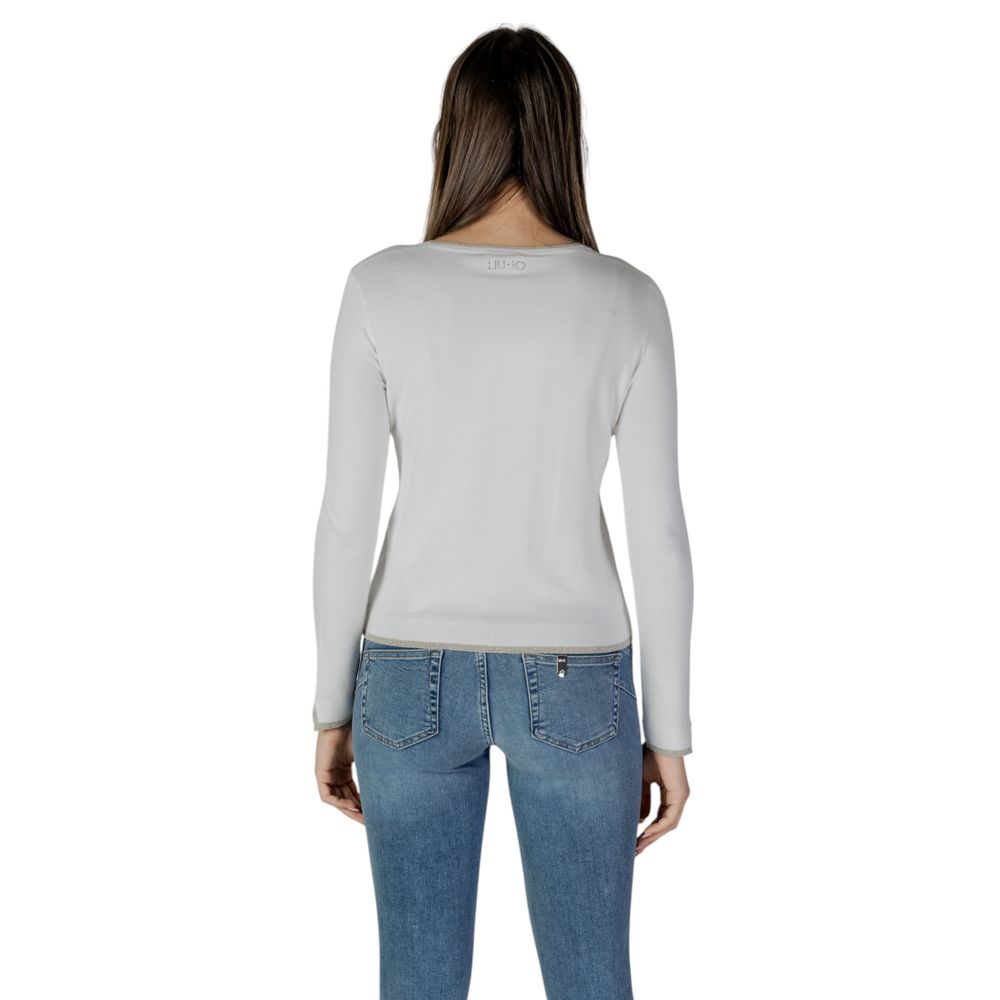 Liu Jo White Viscose Cardigan