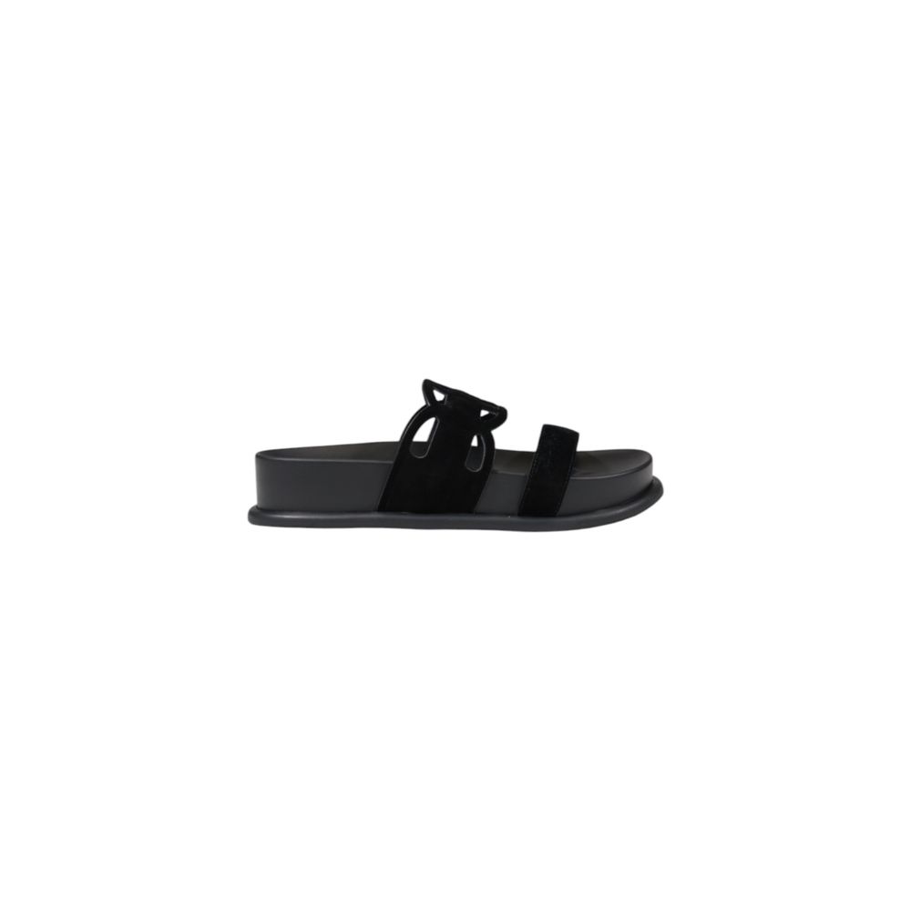 Liu Jo sort lædersandal