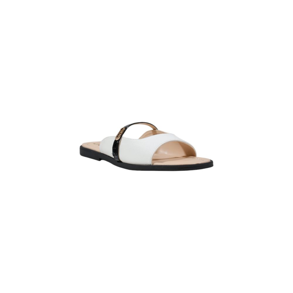 Liu Jo Sorte Og Hvide Polyethylen Sandaler