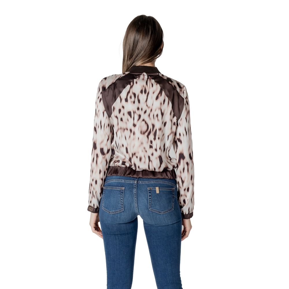 Liu Jo Beige Polyesterjakker & Frakke