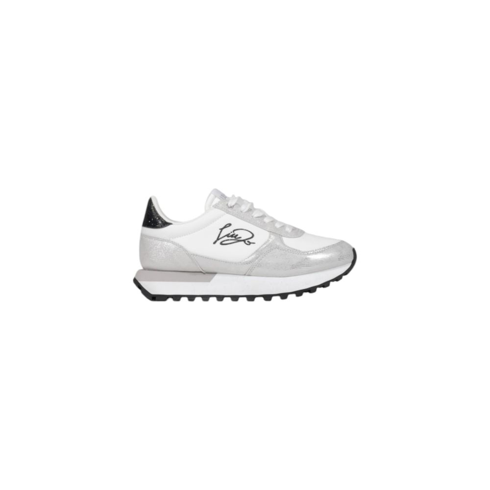 Liu Jo Sølvfarvede Polyethylen Sneaker
