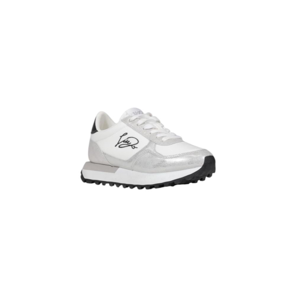 Liu Jo Sølvfarvede Polyethylen Sneaker