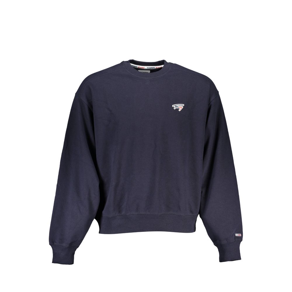 Tommy Hilfiger Blå Bomulds Herretrøje