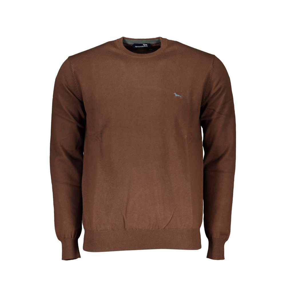 Harmont & Blaine Elegant Rund Hals Broderet Sweater