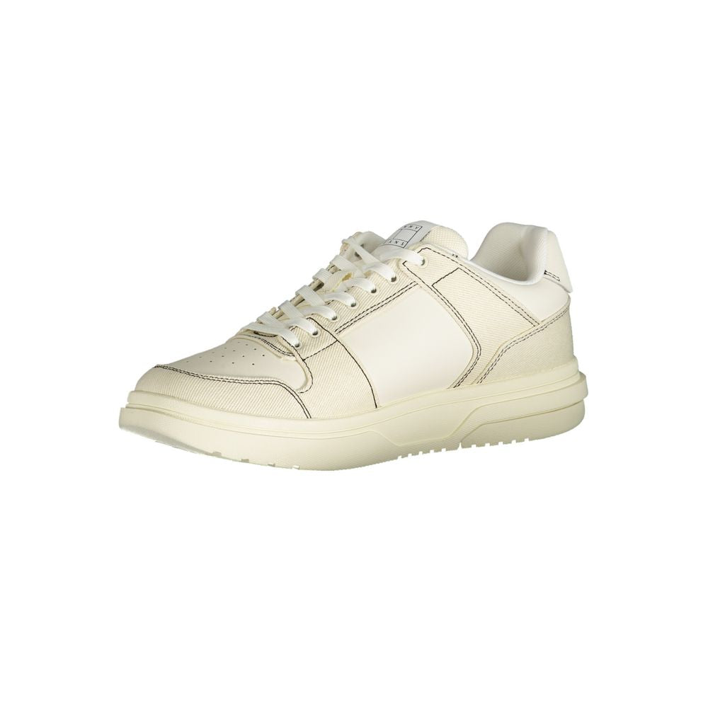 Tommy Hilfiger Hvid Polyester Sneaker