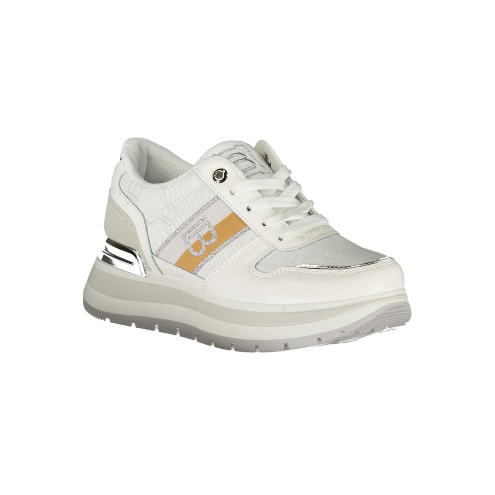 Laura Biagiotti Hvid Polyester Dame Sneaker