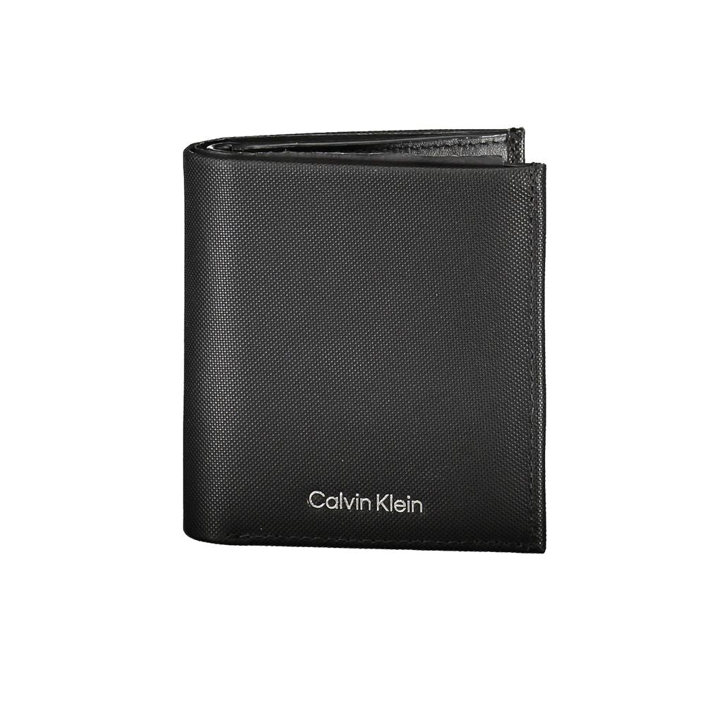Calvin Klein Sleek læderpung med dobbeltfold og RFID-blok