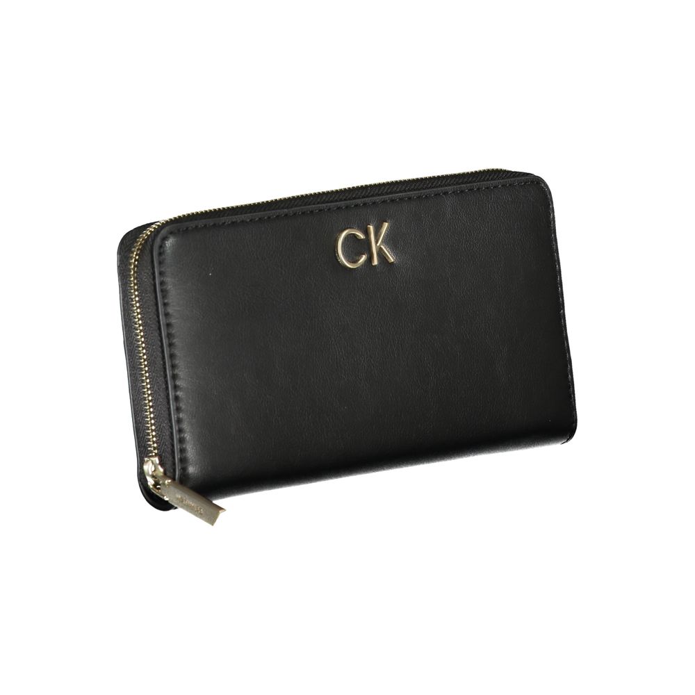 Calvin Klein Elegant Designer Pung med Flere Rum