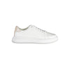 Calvin Klein Hvid Læder Dame Sneaker