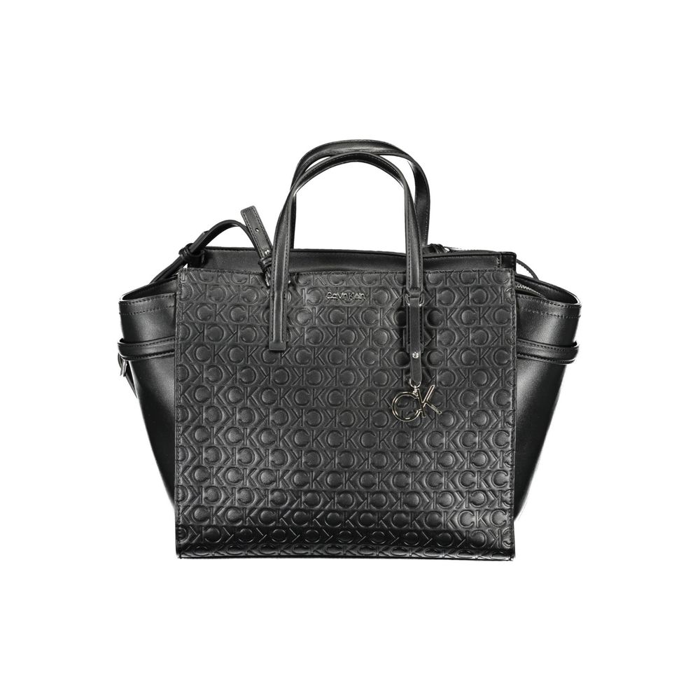 Calvin Klein sort polyester dametaske