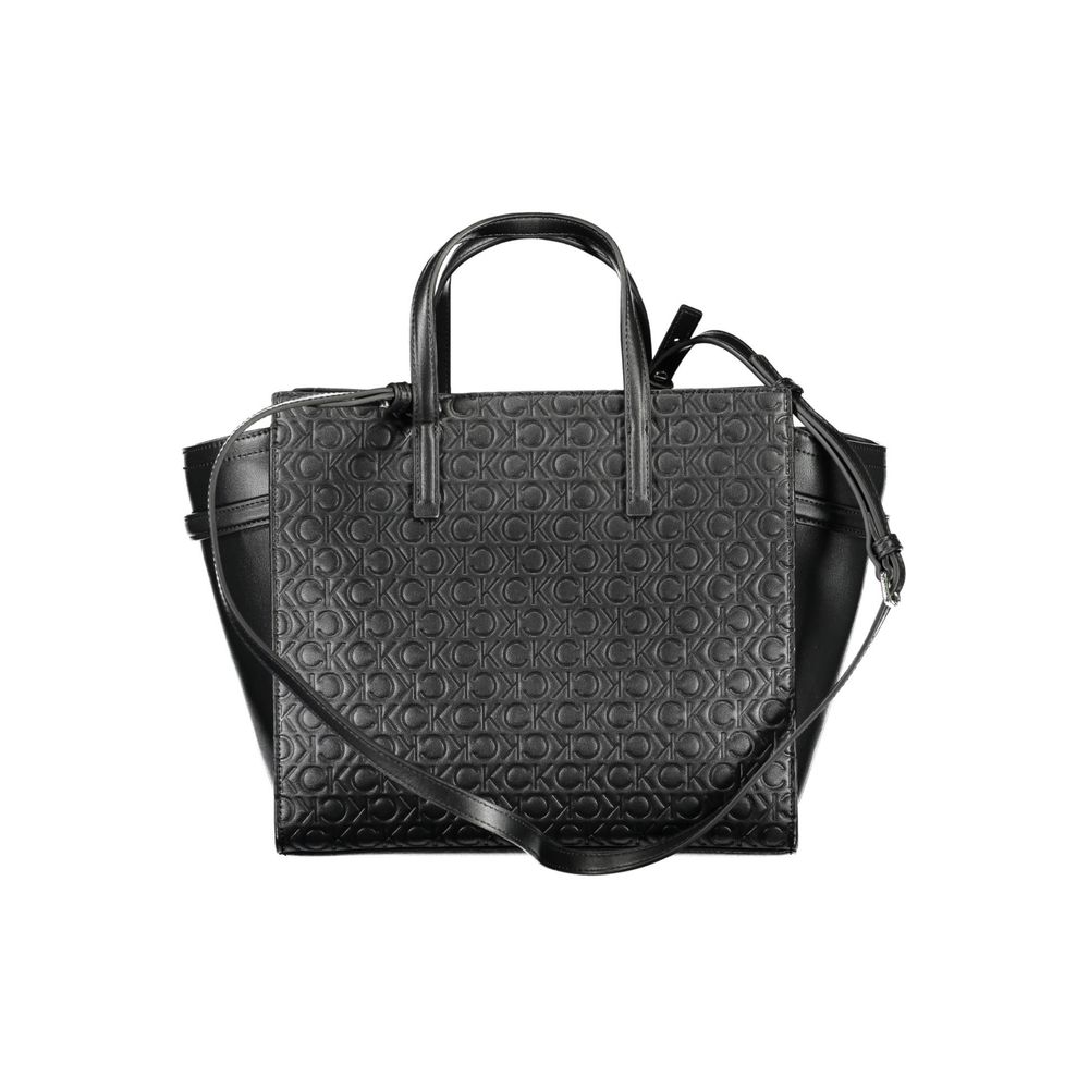 Calvin Klein sort polyester dametaske