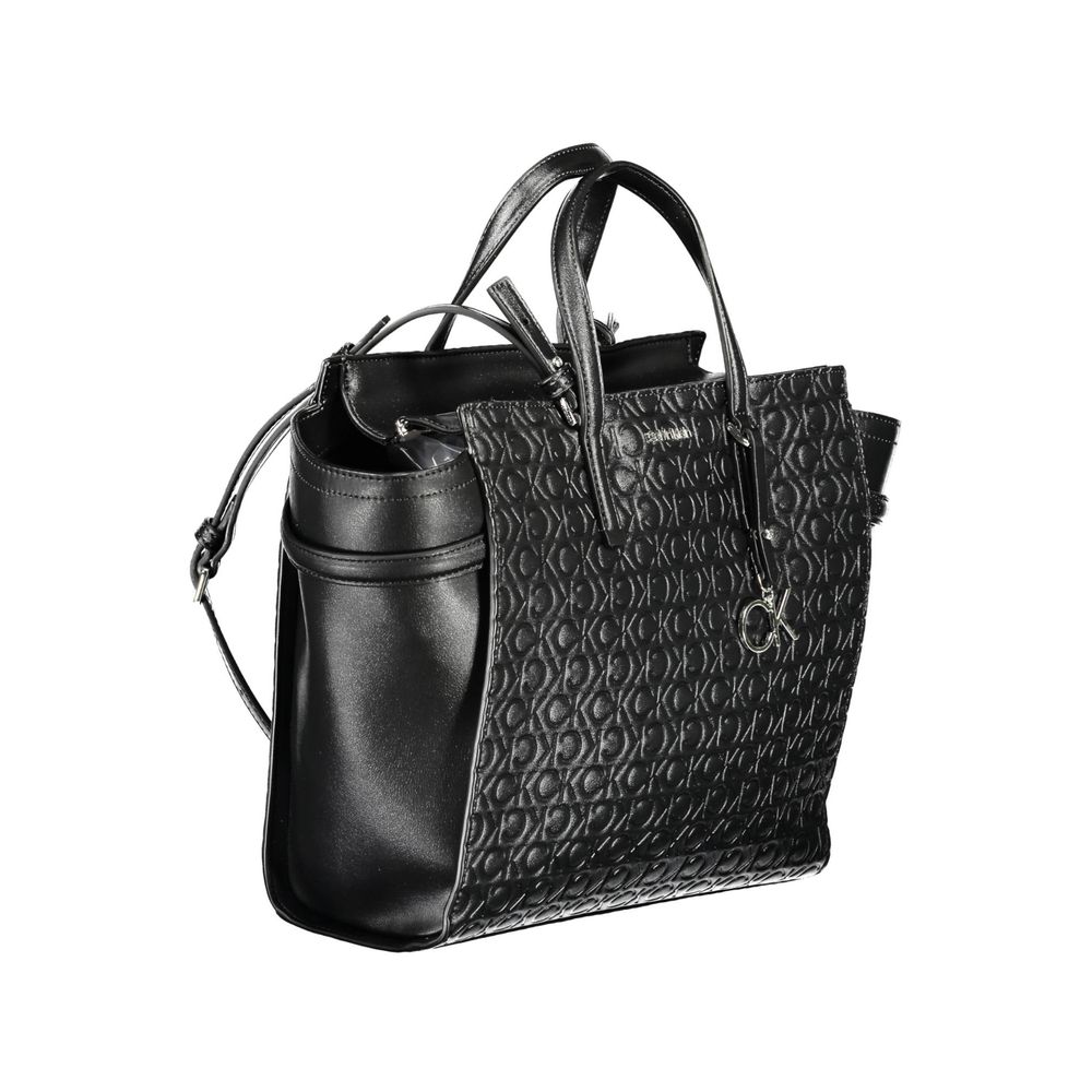 Calvin Klein sort polyester dametaske