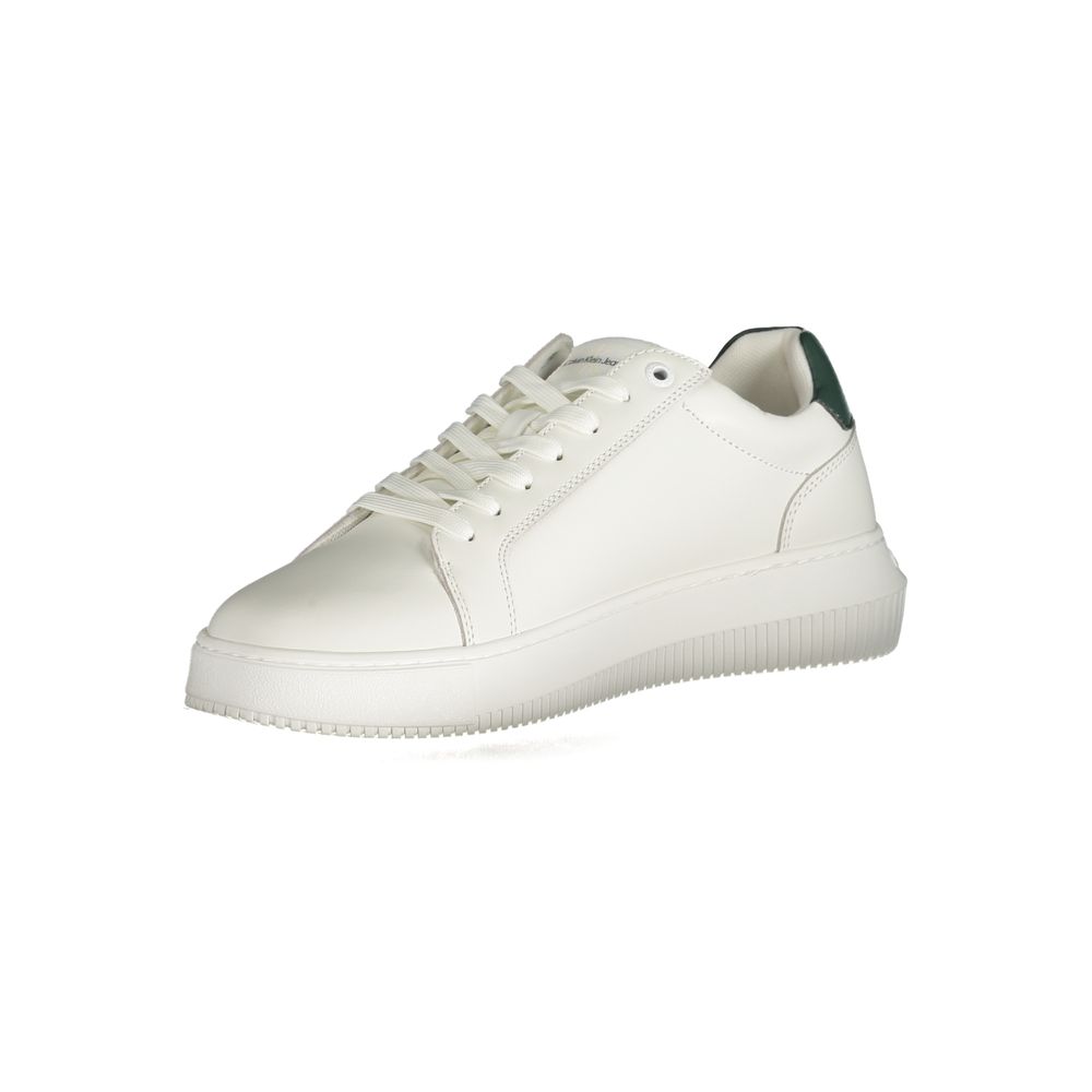 Calvin Klein Hvid Polyester Sneaker