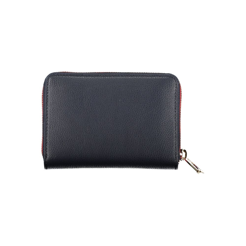 Tommy Hilfiger Sleek Blå Multifunktionel Pung med Lynlåslukning