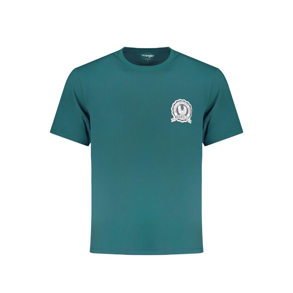 Wrangler Grøn Bomulds T-shirt