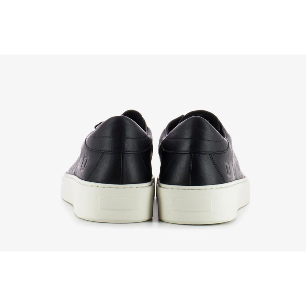 DATE Sort Lædersneaker