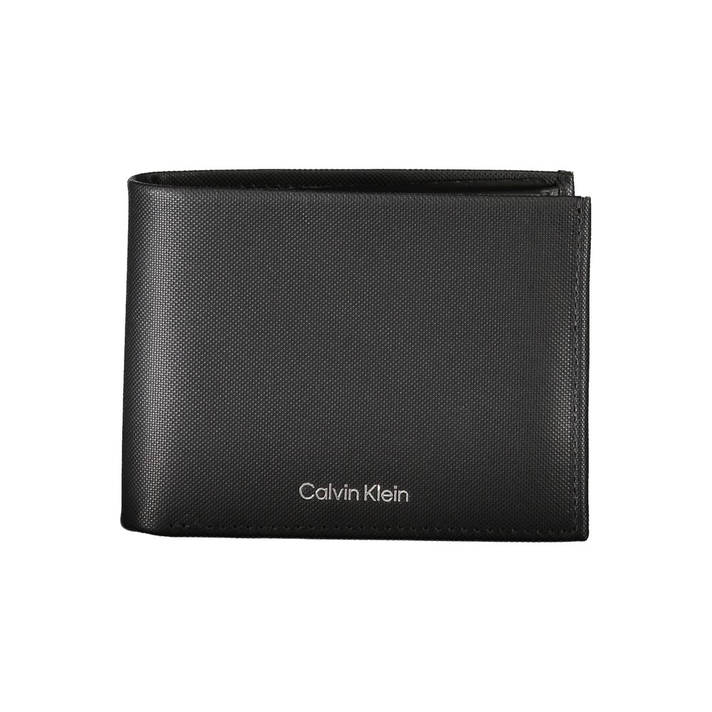 Calvin Klein Elegant Sort Læderpung med RFID-blokering