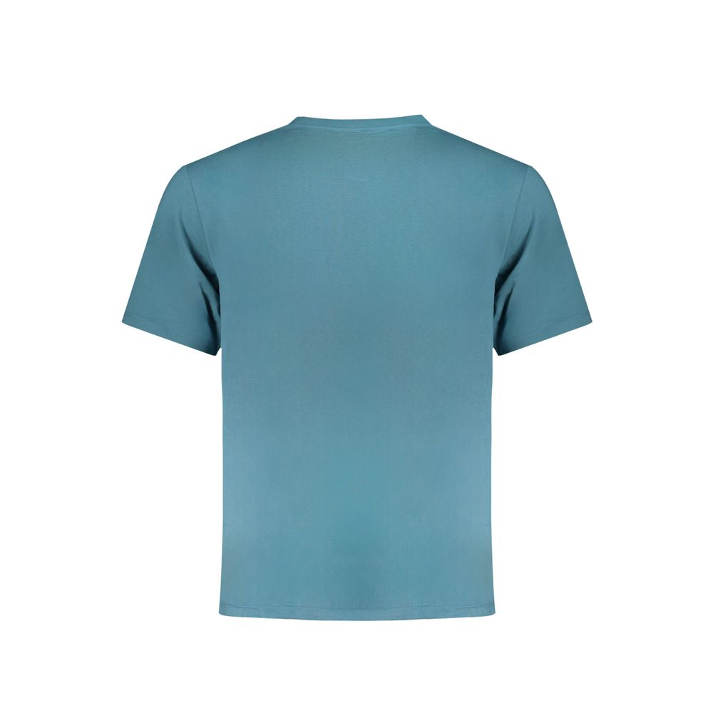 Wrangler Blå Bomulds T-shirt